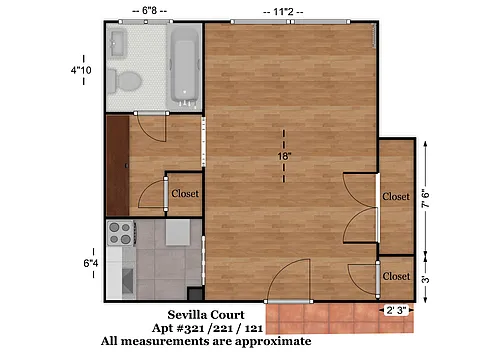 Floor plan Miami 21s