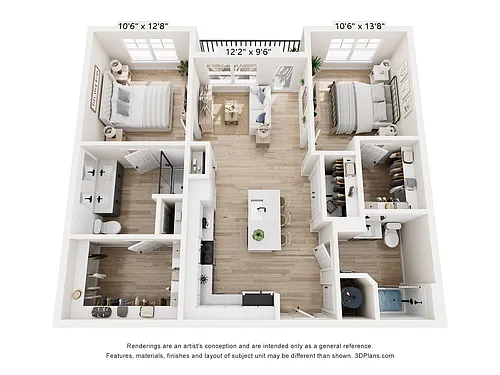 Floor plan Comet