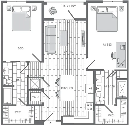 Floor plan The Pine