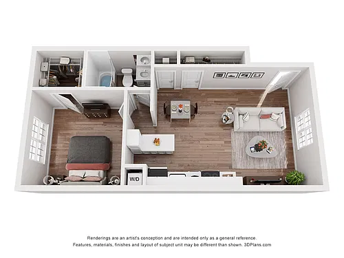 Floor plan Villes