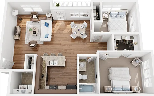Floor plan Picabo