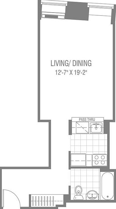 2nd image of 100 Maiden Ln APT 724