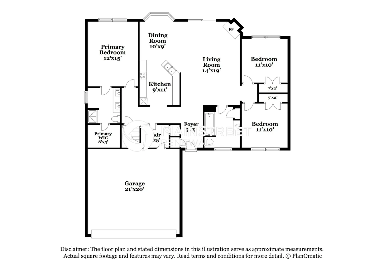 Floor Plan - 6200 Creekbrooke Ct