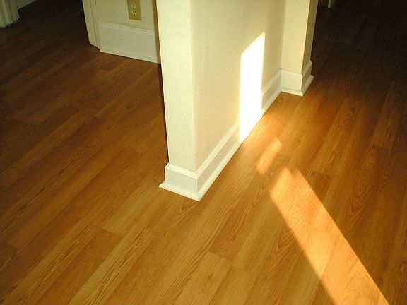 New Hardwood/Base Molding (Foyer)