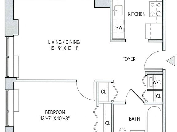 4th image of 180 Myrtle Ave APT 10V