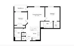 Floor plan 2E