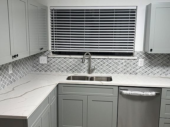 Kitchen, new cabinets, countertops, dishwasher, oven and microwave