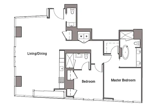 Floor plan 2H