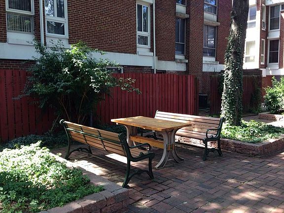 lovely court yard of the community