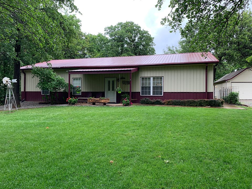 Front view of the home