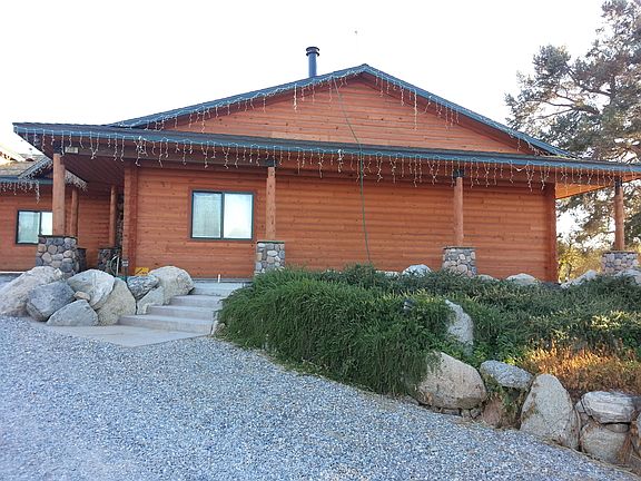 North side of cabin.
