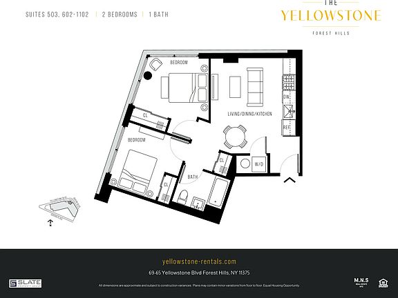 2nd image of 69-65 Yellowstone Blvd #1102