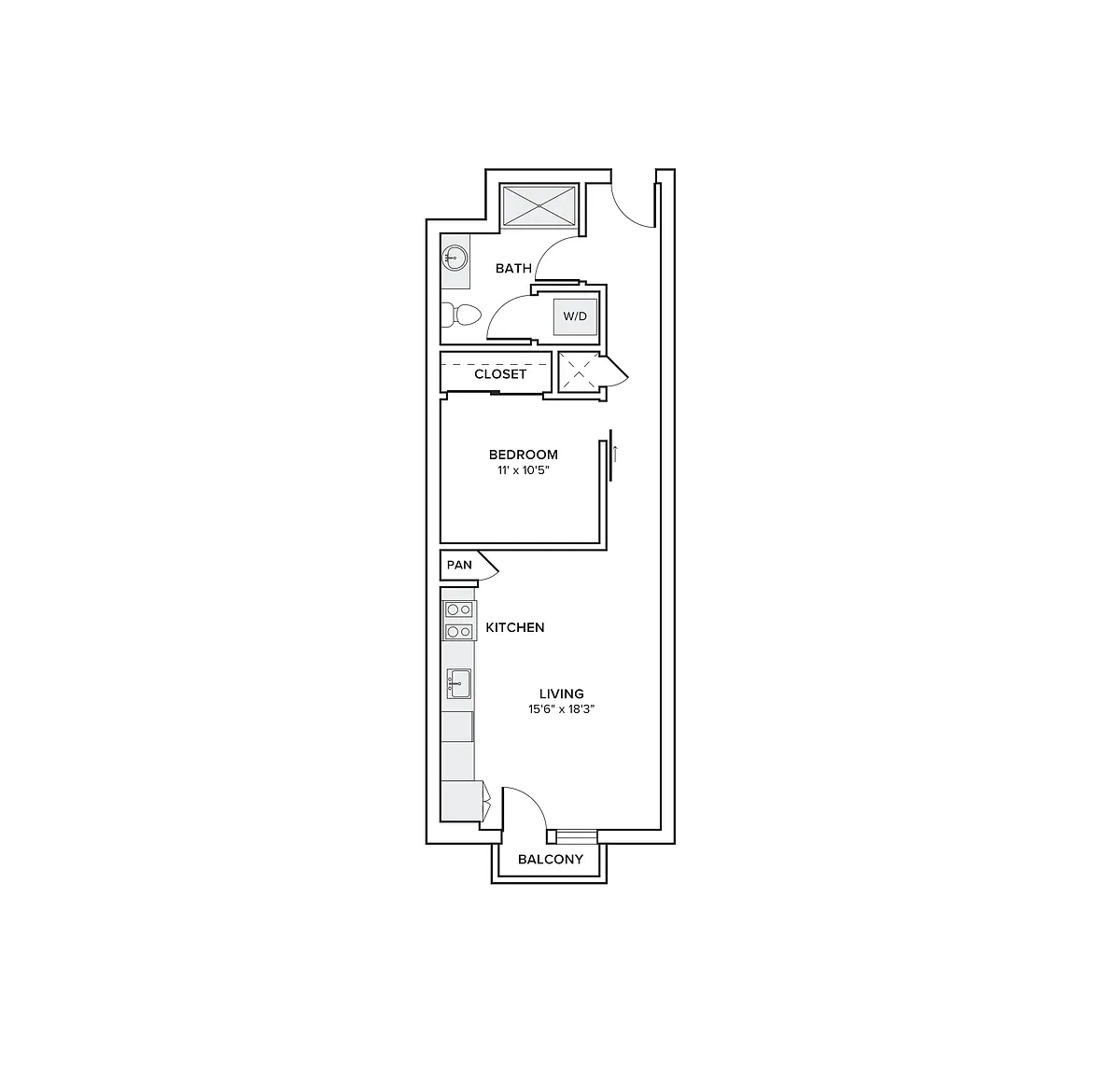 Floor plan A01