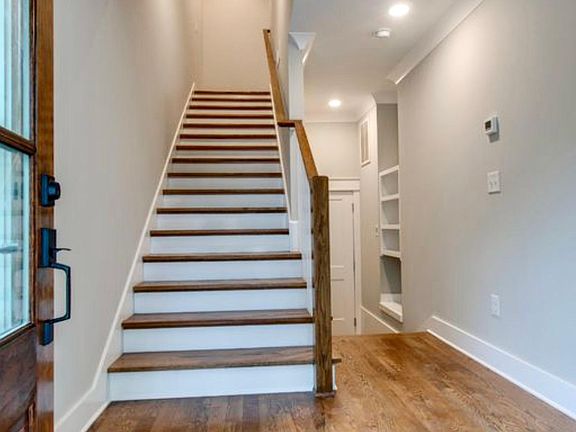 Front Entry- hardwood floors throughout