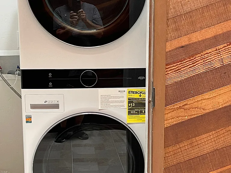 Laundry in the hall