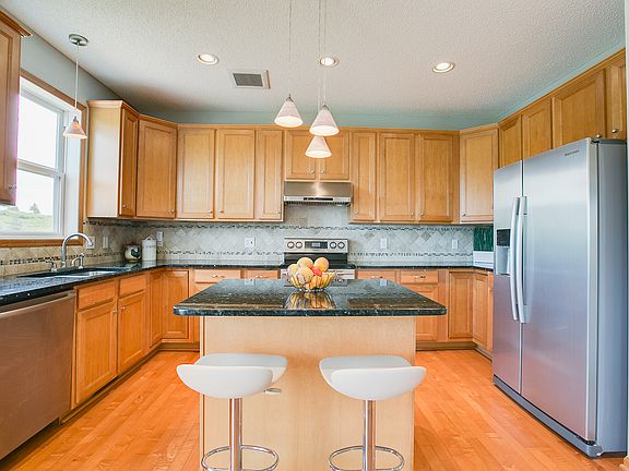 Gourmet chef's kitchen.