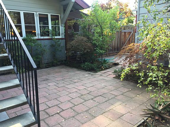 Private patio