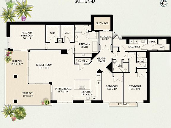 3rd image of 3730 N Ocean Drive #9d