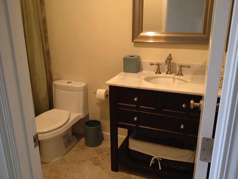 Downstairs Hall Bath near Kitch