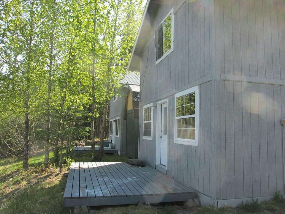 Two story house, all white pine interior.