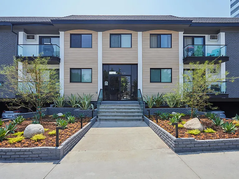 Front of building