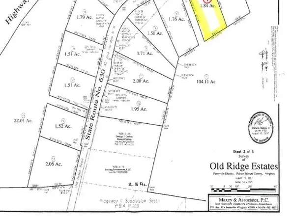 0 Old Ridge Rd Lot 7, Farmville, VA 23901