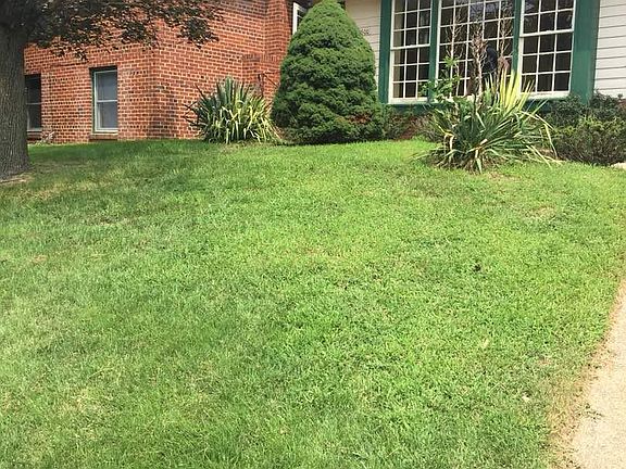 Front view of the house