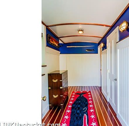 Main House Entry Foyer with Teak Ceiling and Holly Floors