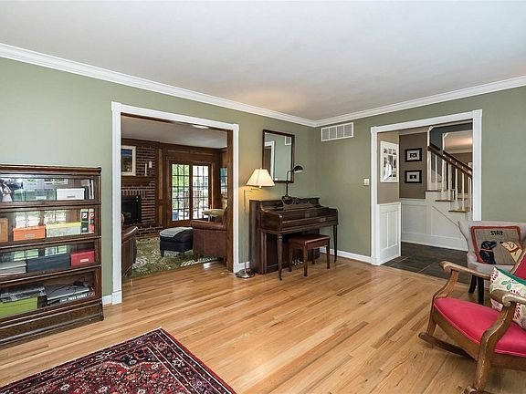 Living Room looking towards the Family Room and Foyer.