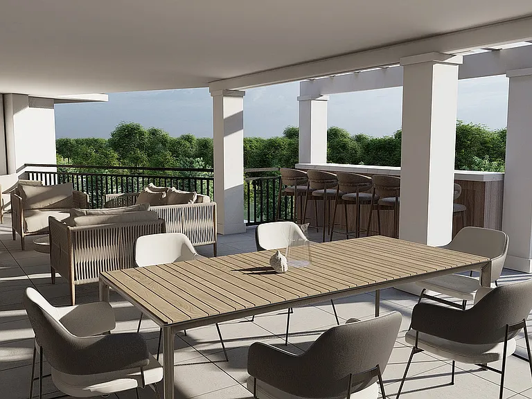 Outdoor Seating Area
