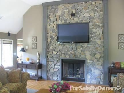 Fireplace in Great Room