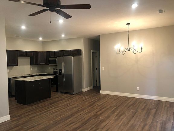 Kitchen and dining area
