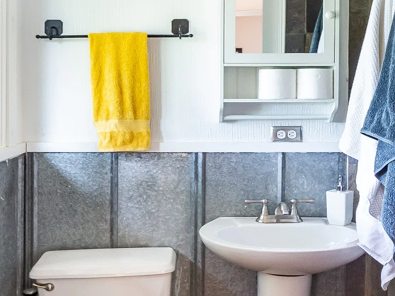 Primary bath with shower