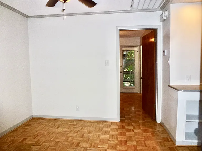 Doorway to bedroom.