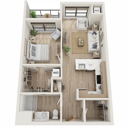 Floor plan Chord