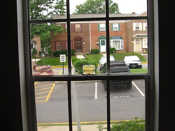 view from kitchen window