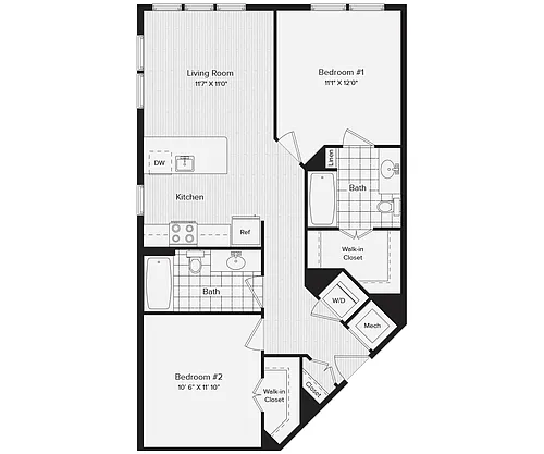 Floor plan B1