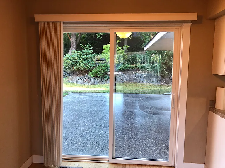 First patio door
