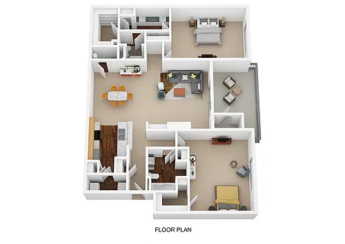 Floor plan Charles II