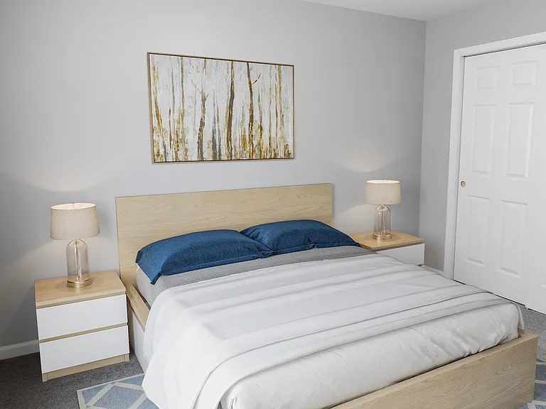 Two Bed, One Bath, Style 1