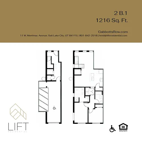 Floor plan 2B1