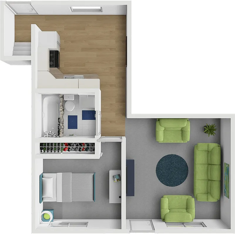 Floor plan Piazza