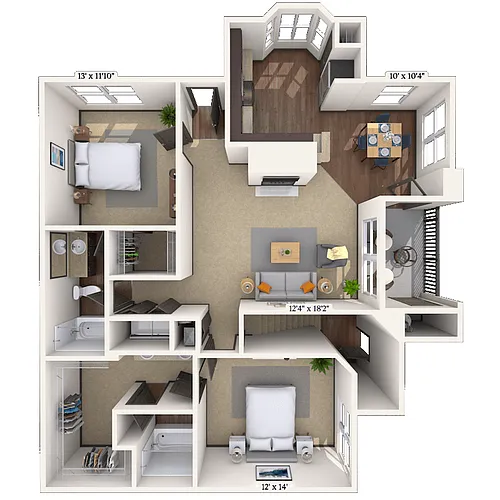 Floor plan Biltmore