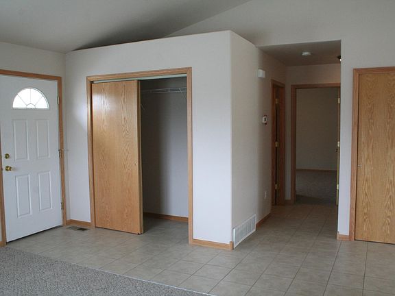 Entry Door, Closet and Hallway