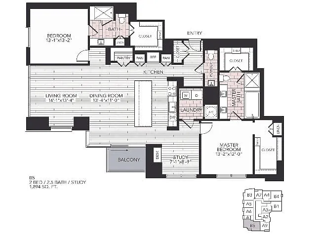Floor plan B5