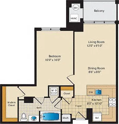Floor plan Asti