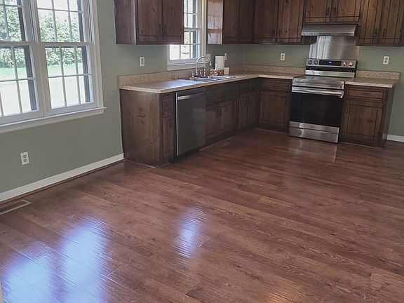 hallway view of kitchen, 12x19