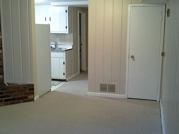 View into apartment from front door