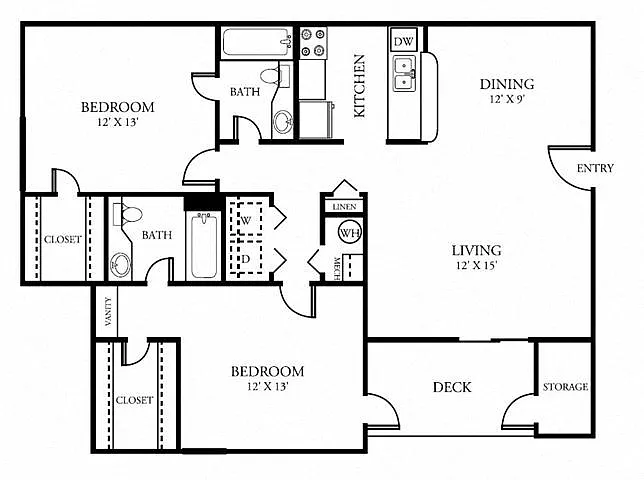 Floor plan 2C Renovation 4