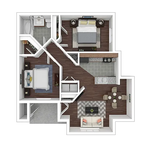 Floor plan B1